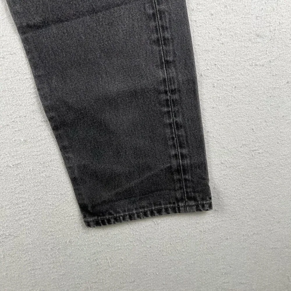 Levi’s 505 Jeans Men’s 40x32 Black Denim Regular‎ Fit Mid Rise Pants